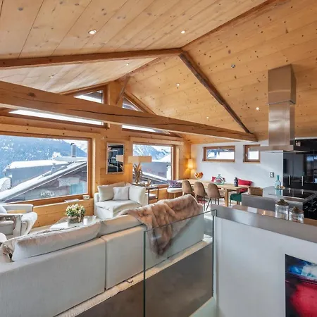 Luxurious Chalet In Verbier Exterior photo